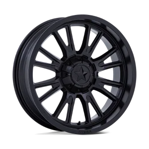 MSA Offroad Wheels – M51 THUNDERLIPS – Black – 14″x7″ 10mm – All weather Wheels – MA051MX14704A10